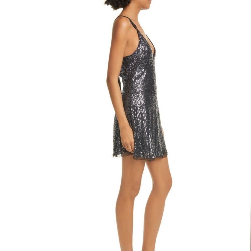 Free People Gold Rush Mini Sequin Mini Night Combo - Picture 14 of 15